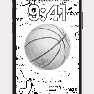 Fondo pantalla "Pelota en lapiz"